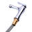 Modern Single Hole Bathroom Sink Faucet in Chrome, 7-Inch Height, 4-Inch Spout Reach