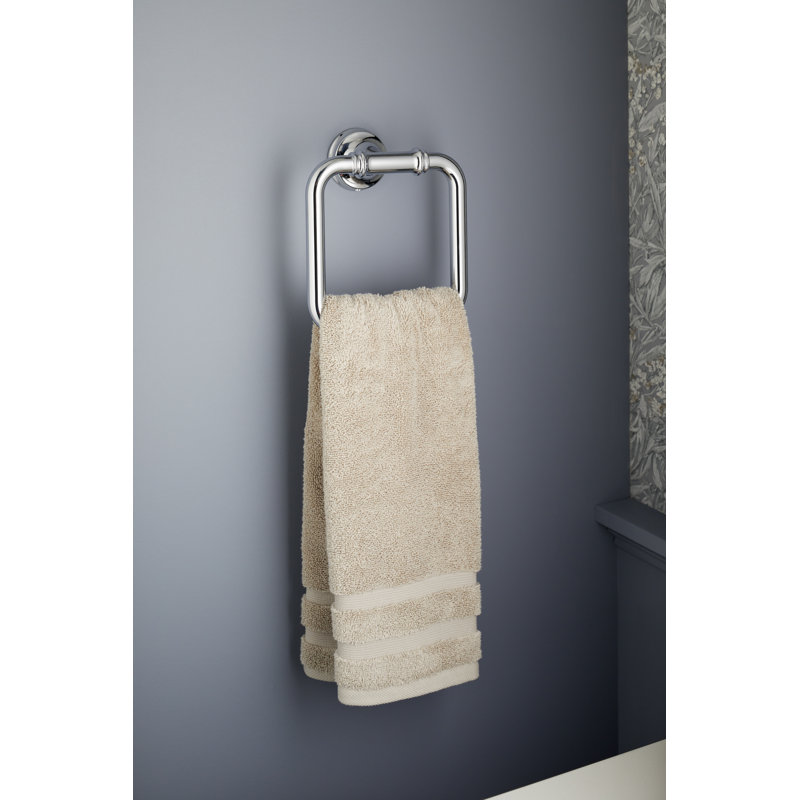 Bellera Towel Ring, Polished Chrome