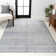 Bloomington Modern Strie' Gray/Blue Rug