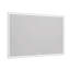 Miroir mural de salle de bain surdimensionné 60 x 40 pouces avec grand miroir mural à cadre en aluminium 3 modes de couleurs pour salle de bain