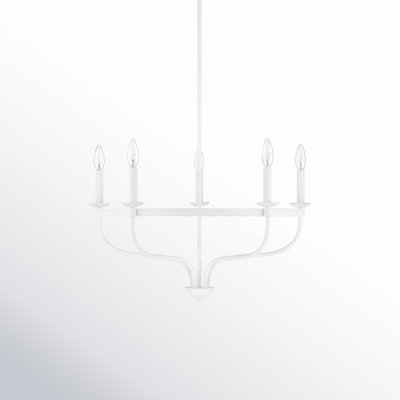 Ederra 5 - Light Metal Dimmable Chandelier