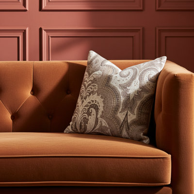 Coussin de luxe damassé Isabella