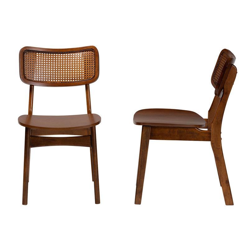 Berndina 17'' H Side Chair, Walnut Brown