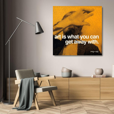 L'art est ce que vous pouvez vous en tirer