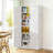 Steel Kitchen Pantry Storage Cabinet With Adjustable Shelves, Heavy-Duty Country Cabinet For Kitchens, Bathrooms And Living Rooms