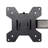 Kratos - Dual Monitor Stand for LED LCD 10 to 27 inch Vesa 75/100 mm with Steel Desk Base Black