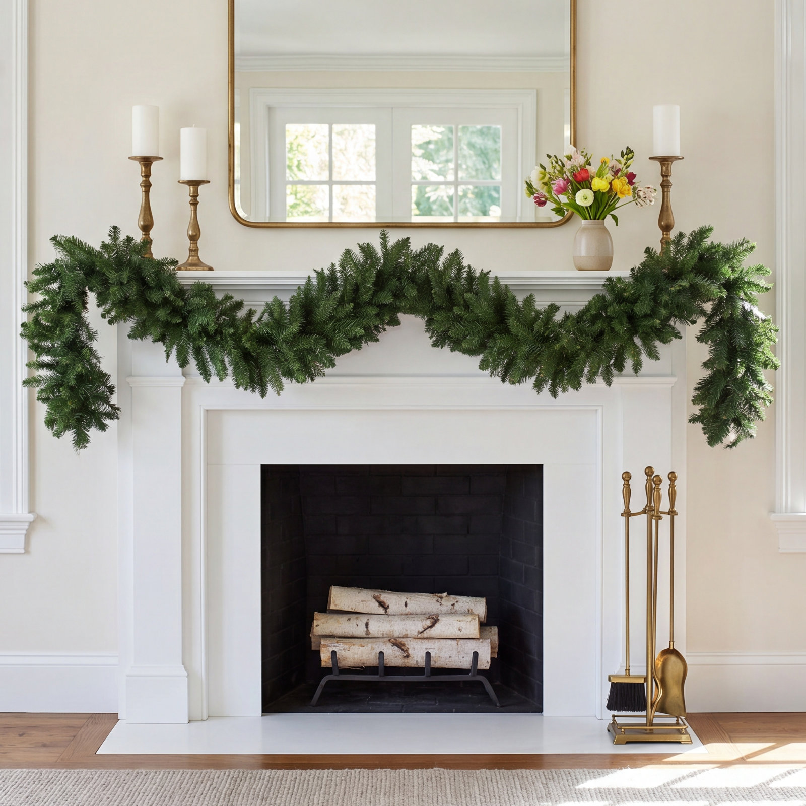 Fir Christmas Garland, 50' L