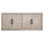 Sonya 84" Wide Reclaimed Pine Wood Sideboard, Light Warm Wash