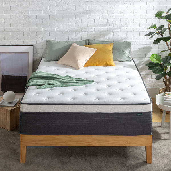 Matelas Zinus En Mousse Mémoire 90x190 Cm – Infusion Thé Vert, Certifié CertiPUR-US – Confort Ferme, Fraîcheur Durable - 6