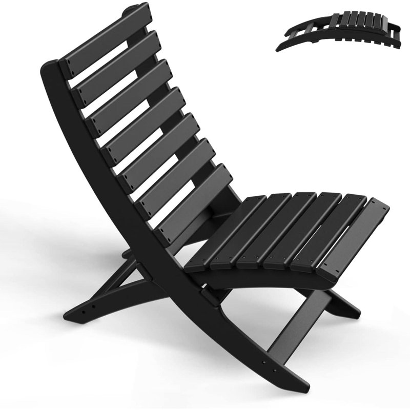 Chaise Adirondack pliante en plastique Sofina