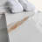 37 Inch Marble Vanity Top, Bathroom Vanity Top With Undermount Rectangular Middle Sink And 4" Height Backsplash, Pre-Drilled  Faucet Hole  Vanity Top, Carrara White With Veins-108674915
