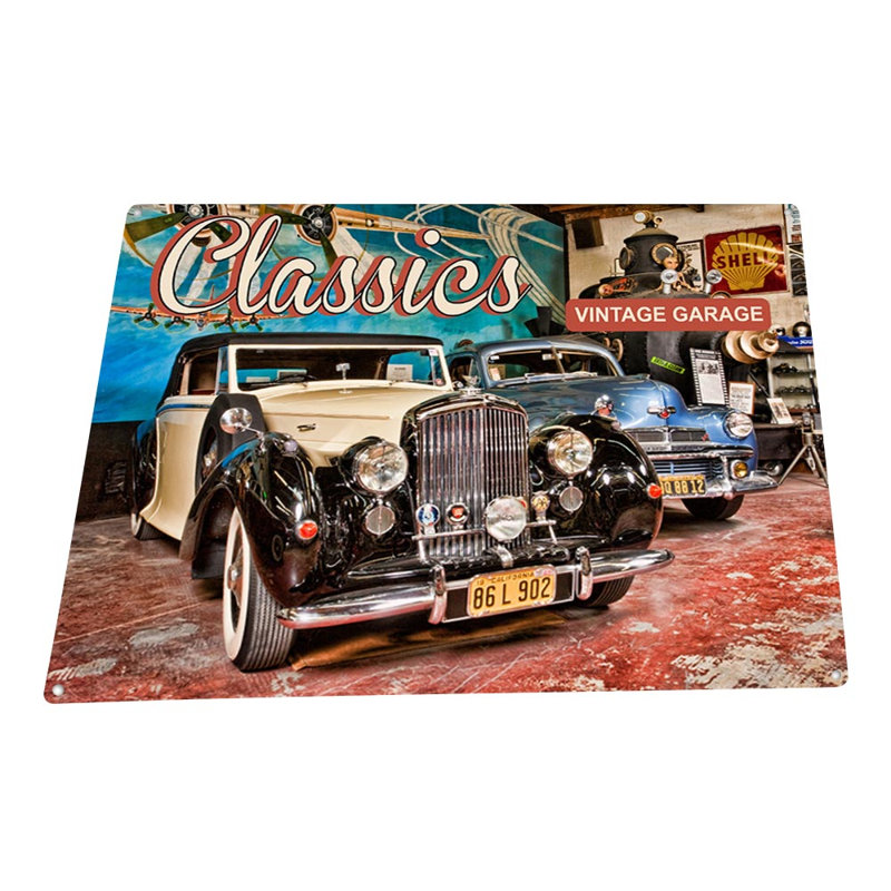 Metal Transportation Wall Decor