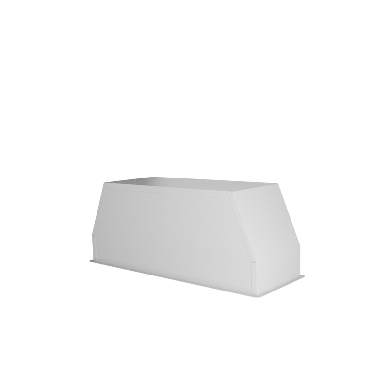 BRUNSTAG 30-Inch 600 CFM 3-Speed Stainless Steel Convertible Residential Insert Range Hood with LED Lamp