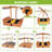 Aivituvin 47.2'' x 51.9'' Square Sandbox with Cover