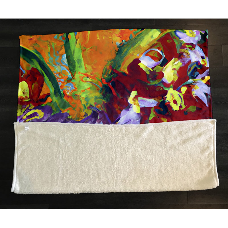 Throw Blanket, 51" W x 60" L