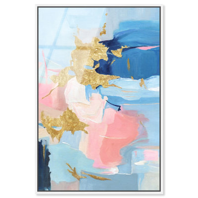 «Whisper of Dawn II - Ira Colmeva», reproduction murale encadrée imprimée en acrylique sauge par Art Remedy, cadre blanc, 20 x 30