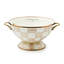 Mocha Check Small Colander-824141959