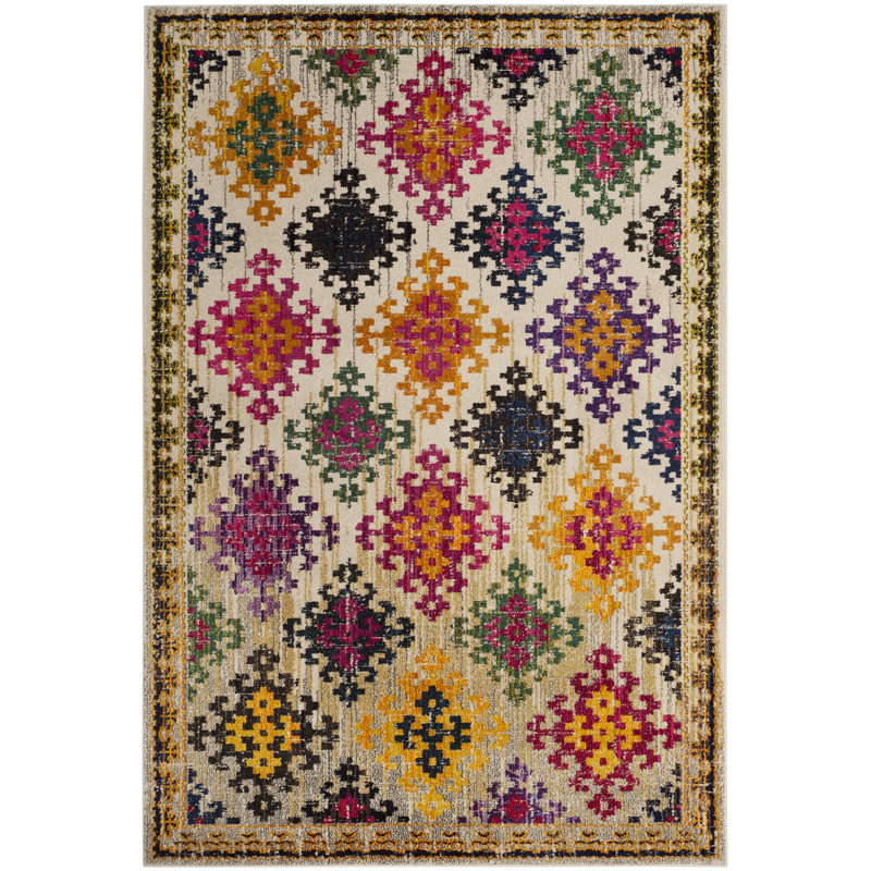 Tapis oriental performance Isabea, Rectangle 6 pi 7 po x 9 pi 2 po