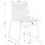 Chaise d'appoint empilable Jerome