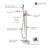 Calder 1 Handle Floor Tub Filler with Diverter-61901566
