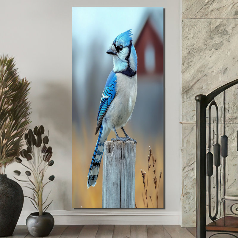 Evesham - animaux, art mural, salon, H 60 po x l 28 po, Toile tendue, Ne s’applique pas
