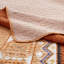 Ensemble de courtepointe pour grand lit 3 pièces - Couvre-lit léger en microfibre et 2 taies décoratives, Motif bohème aztèque rouille orange brûlé, surdimensionné 90 x 98 pouces, couvre-lit toutes saisons-122570586-122570585