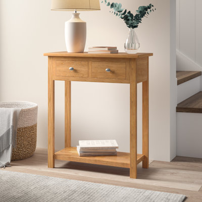 Farris 70cm Solid Wood Console Table