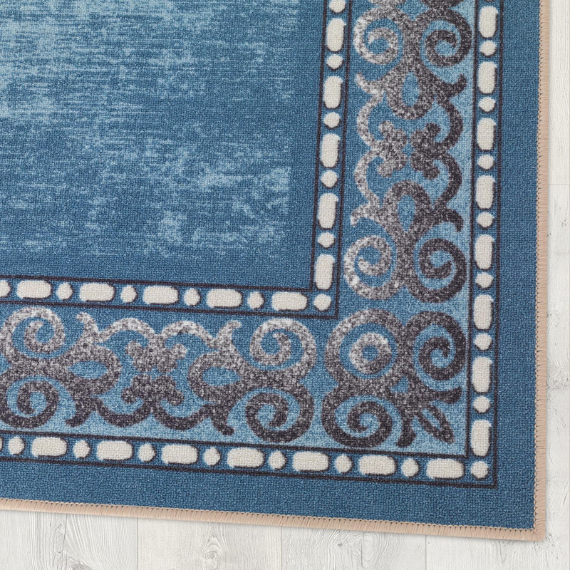 Tapis rectangulaire Demien 7 x 10 avec envers antidérapant