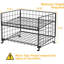 Ensemble de 2 boîtes de rangement empilables, rangement pour boîtes de rangement pour garde-manger