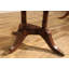 Round Mahogany Dining Table Opens To 10 Feet  Seats 12