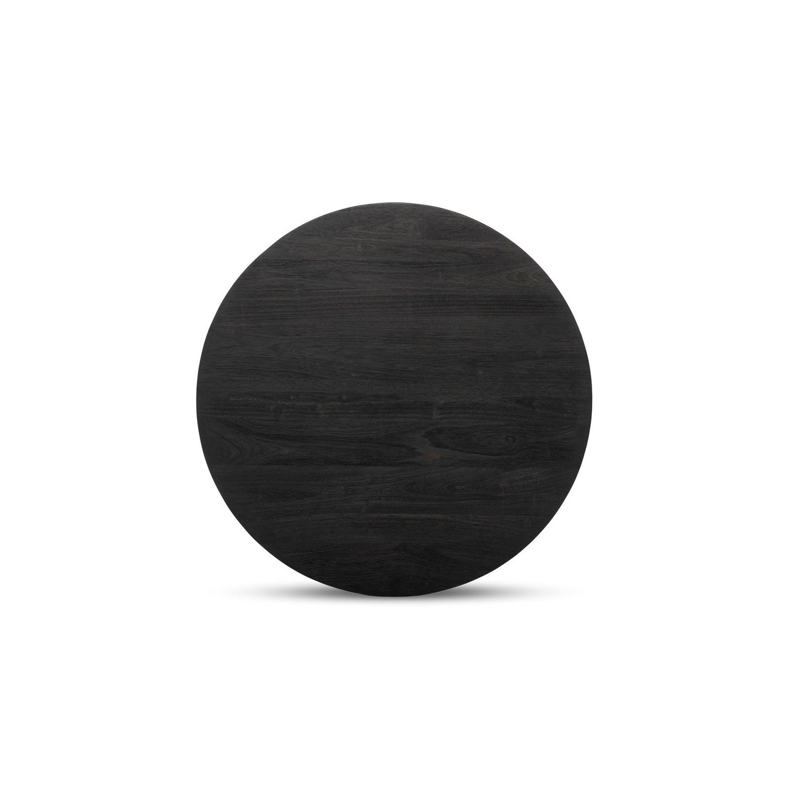 Siham Solid Wood Single Coffee Table, Black, 16" H x 38" L x 38" W