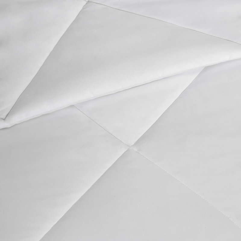 Oversized Down Alt Comforter with HeiQ Smart Temp Treatment White, Twin XL