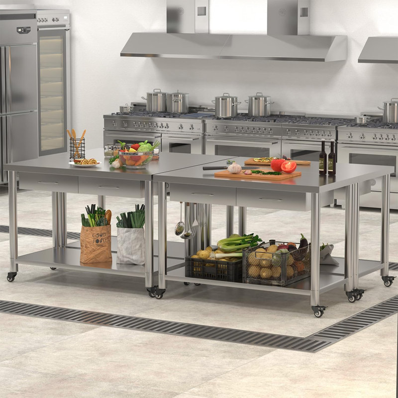 Metal Kitchen Cart