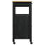 Solid Wood Bar Cart