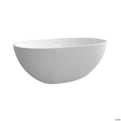 Solid Surface Soaking Bathtub
