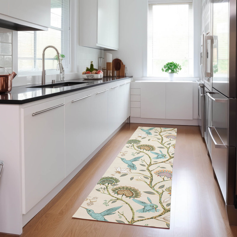 Tapis intérieur / extérieur Conness avec envers antidérapant, Tapis de couloir 2 pi 3 po x 7 pi 6 po