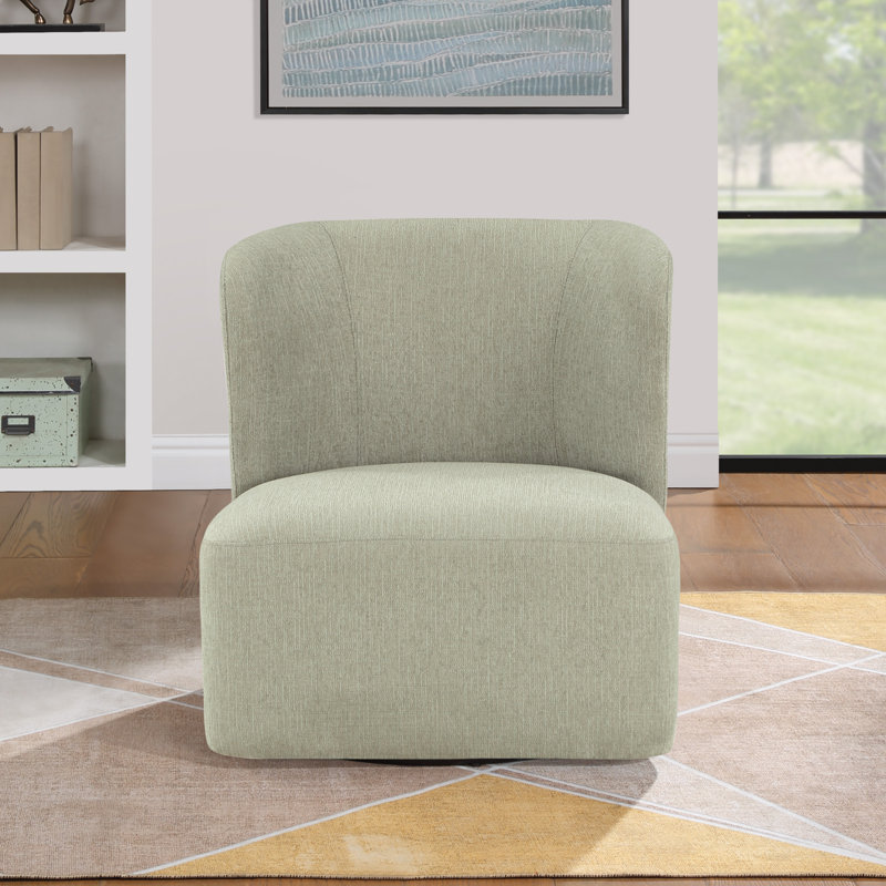 Chaise pivotante Stotfield, Brouillard gris
