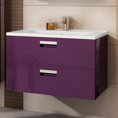 Mcdavid 45.5cm Ceramic Bathroom Vanity Top with Sink