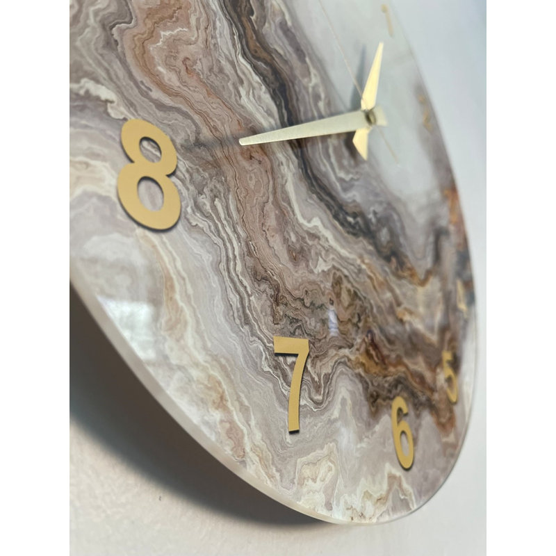 Horloge murale abstraite Viscardi