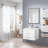 Wall-Mounted Bathroom Vanity with Drawer-1832629832