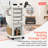 Milliana Multifunctional Lockable Utility Cart for Salon Stations-98081042