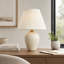 Lampe de table plissée 1 lumière Ravenna-102300342