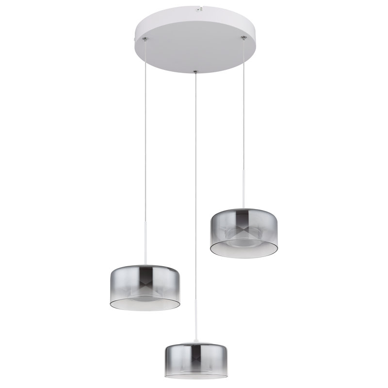 Demerie 1 - Light White LED Geometric Pendant