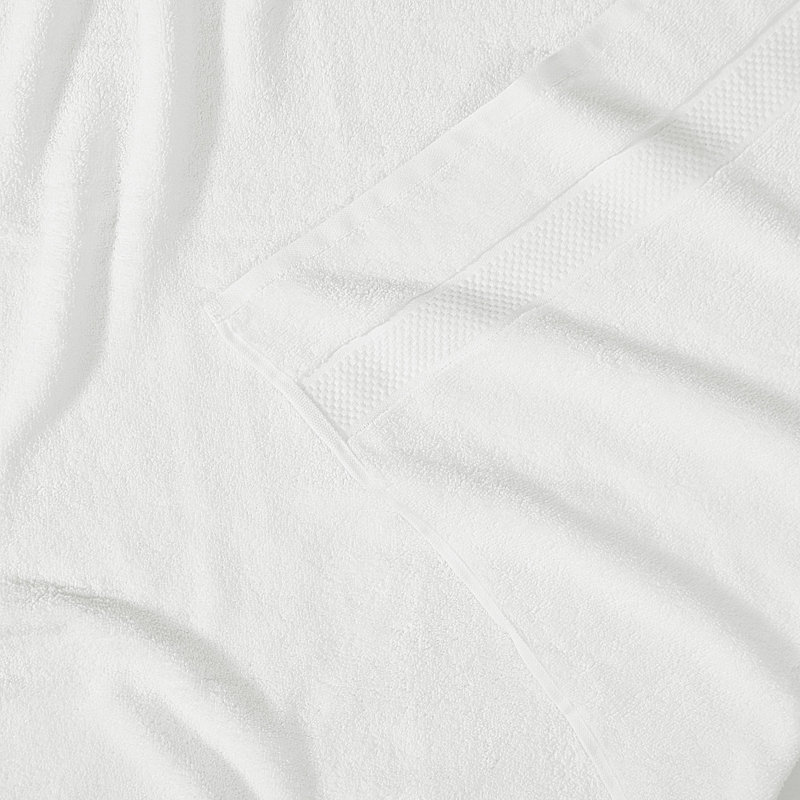 Truly Soft Quick Dry Ivory 6 Piece Towel Set, White