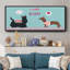 Collection Valendogs, toile C encadrée-110586806