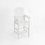 Ensembles de bar de patio blanc durable, bistro Hdpe toutes saisons pour recevoir