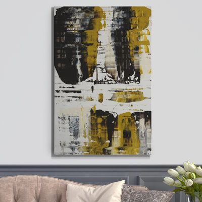 « wc velocity gold », peinture sur toile tendue