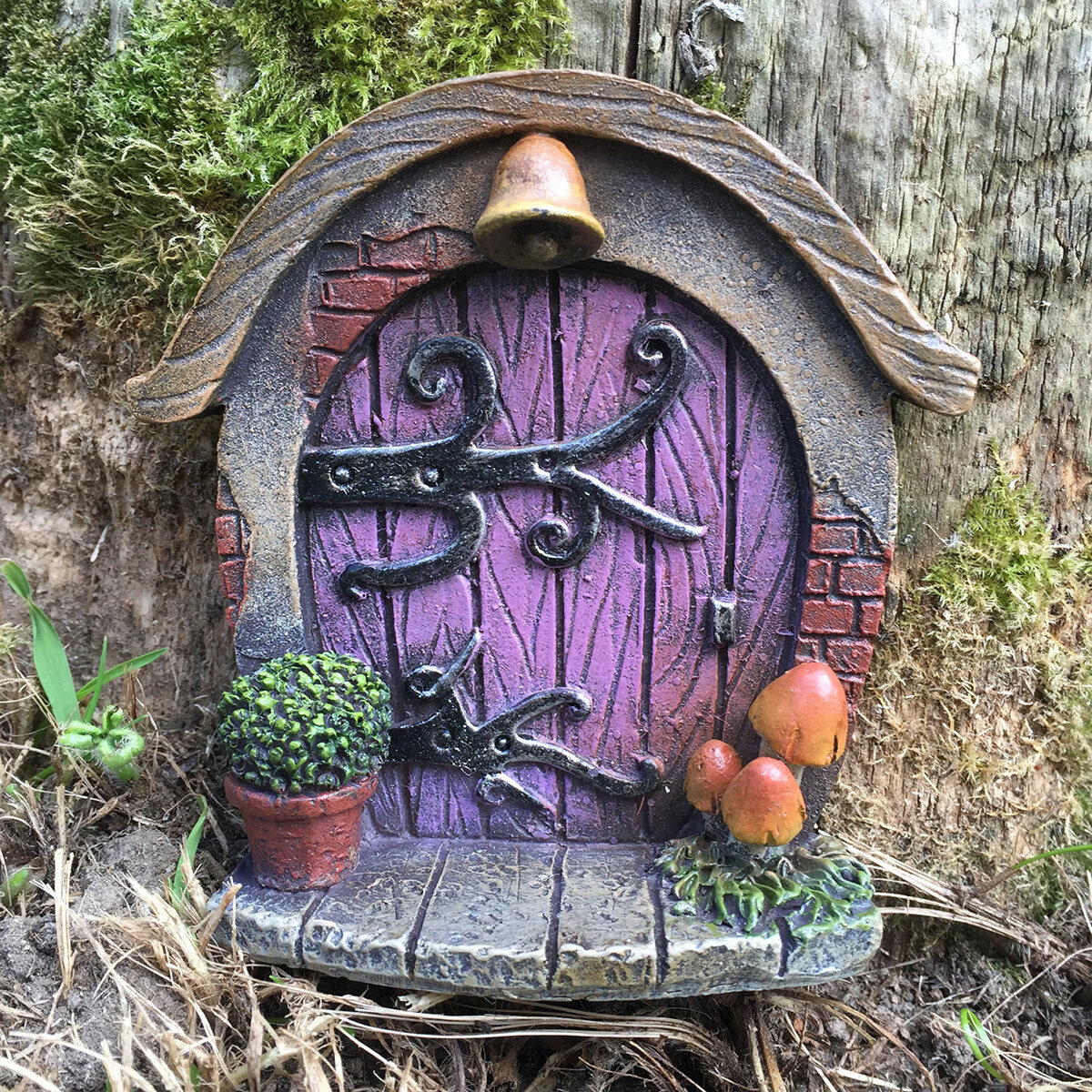 Happy Larry Glenrock Fairy Door - Mini Hobbit Shire & Reviews | Wayfair ...