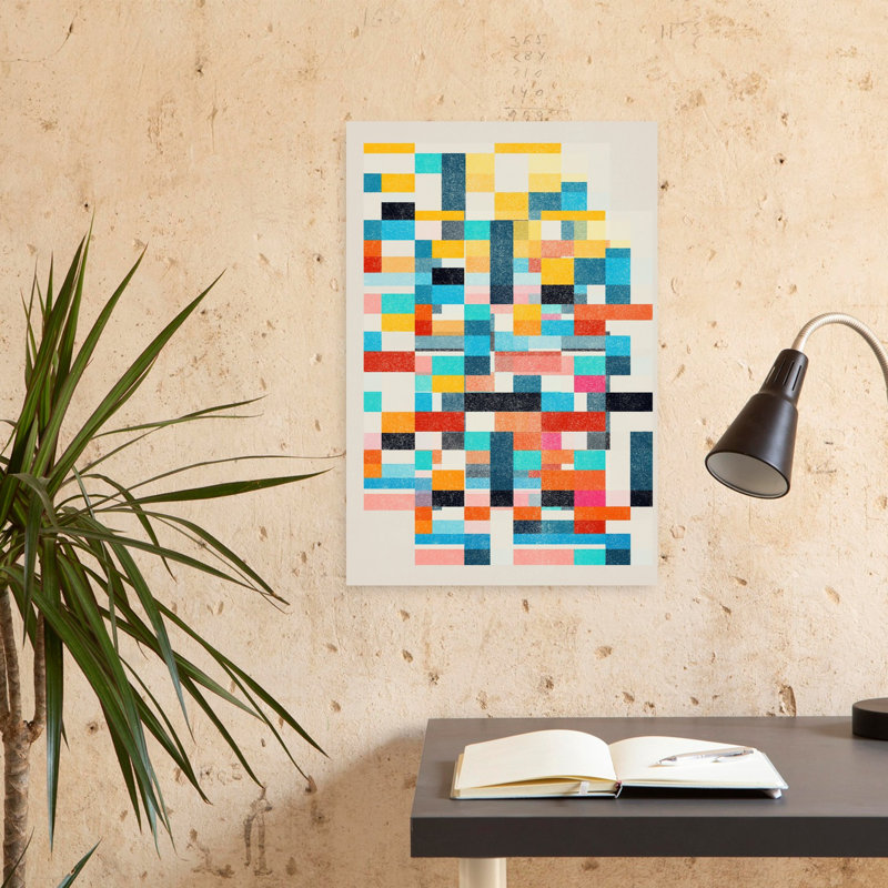Art contemporain abstrait contemporain, H 24 po x l 16 po