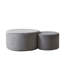 Ensemble de 2 tables basses emboîtables pour le salon, table basse en mousse-1241481769